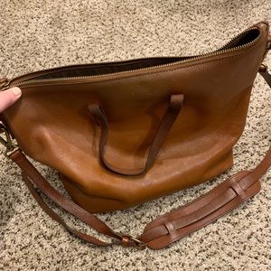 Madewell Medium Zip Transport Tote